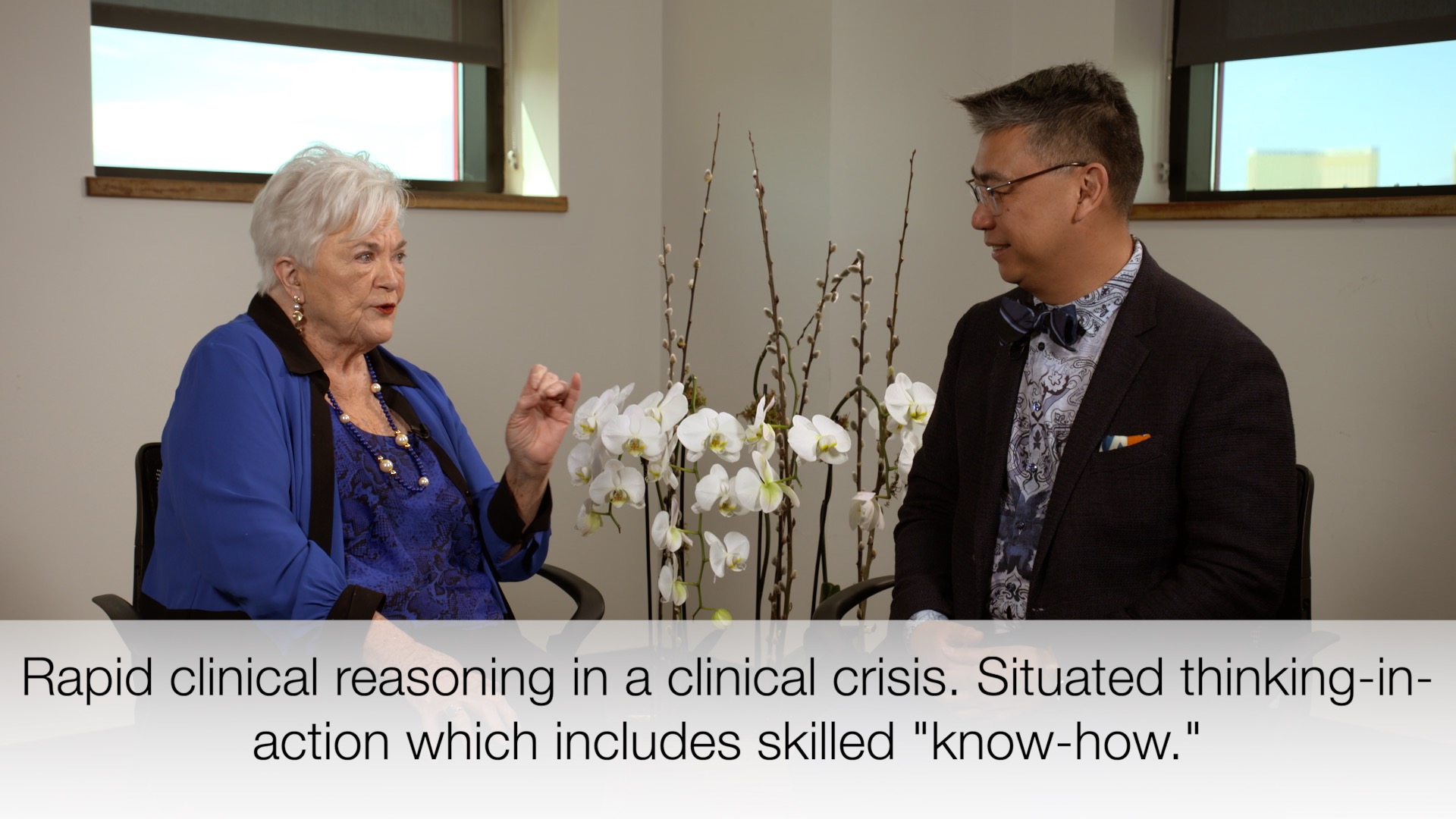 Dr. Benner & Dr. Chan on Rapid clinical reasoning in a clinical crisis